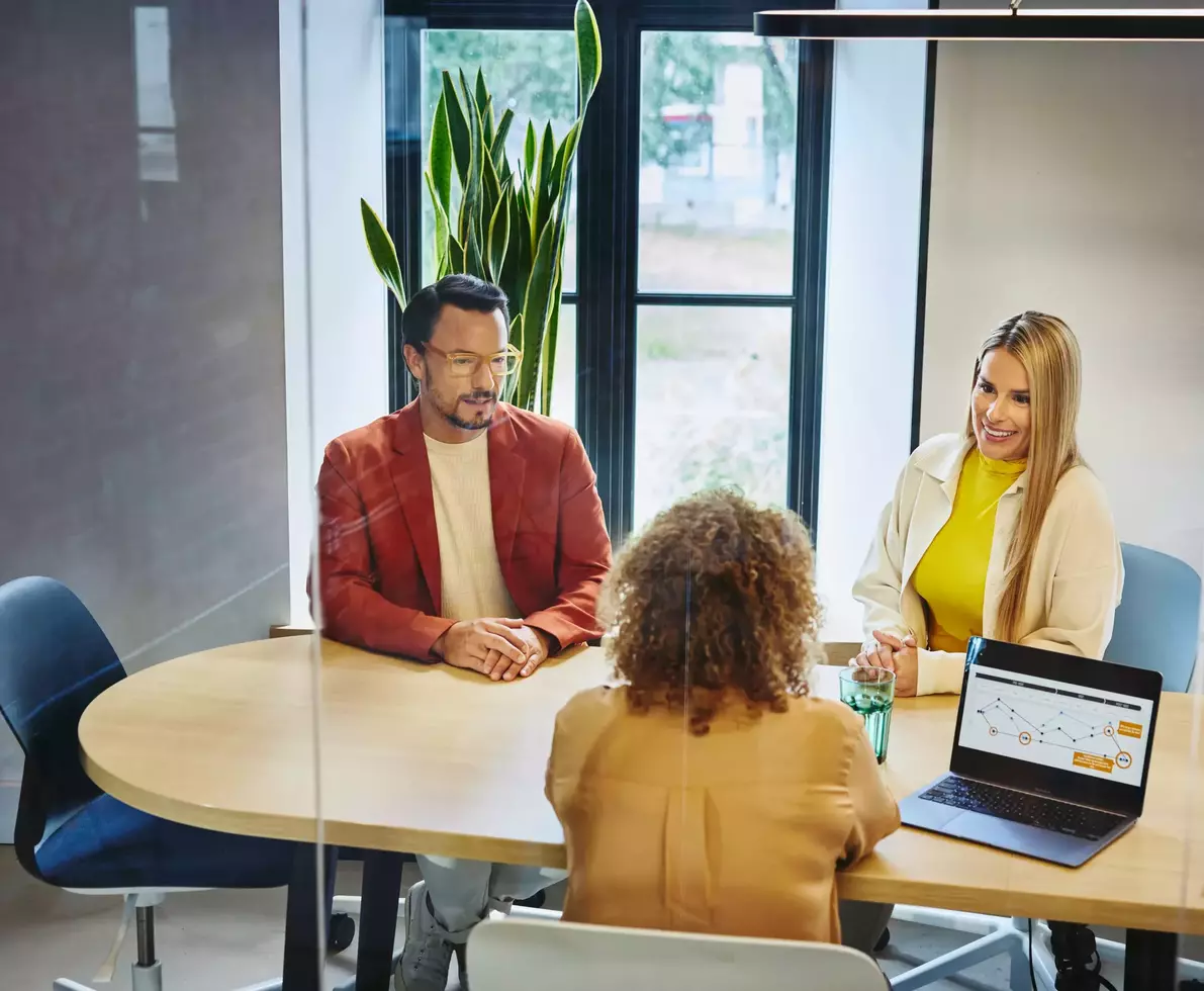 group of professional in a meeting
